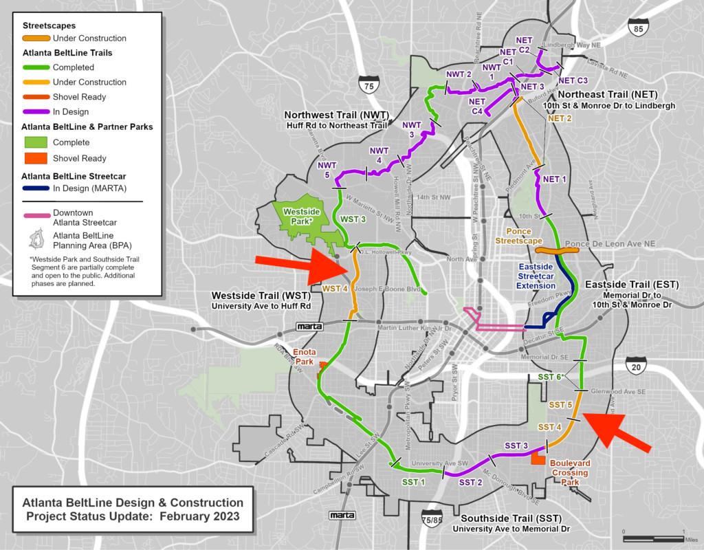 Beltline clearance